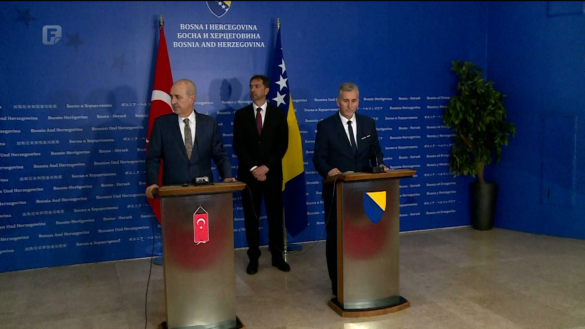 Ademović i Čavara s Kurtulmusom: Odnos između BiH i Turske je čvrst, a stavovi jednaki